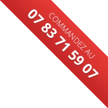 Commandez au 07 83 71 59 07